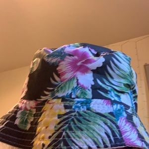 Floral bucket hat